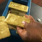 Raw gold